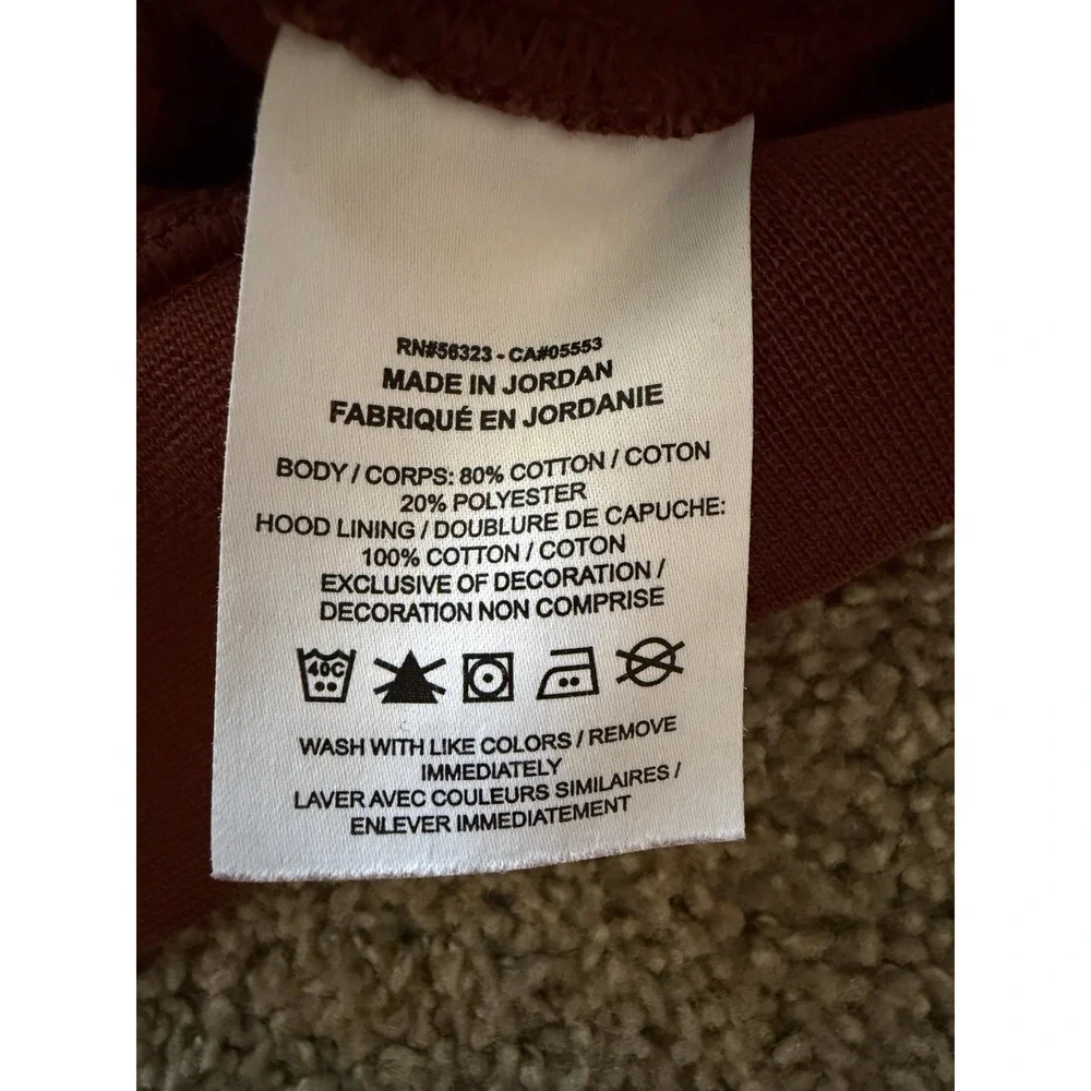 Nike Mens Sportswear Club Fleece Pullover Hoodie Sweatshirt Size XS Oxen Brown